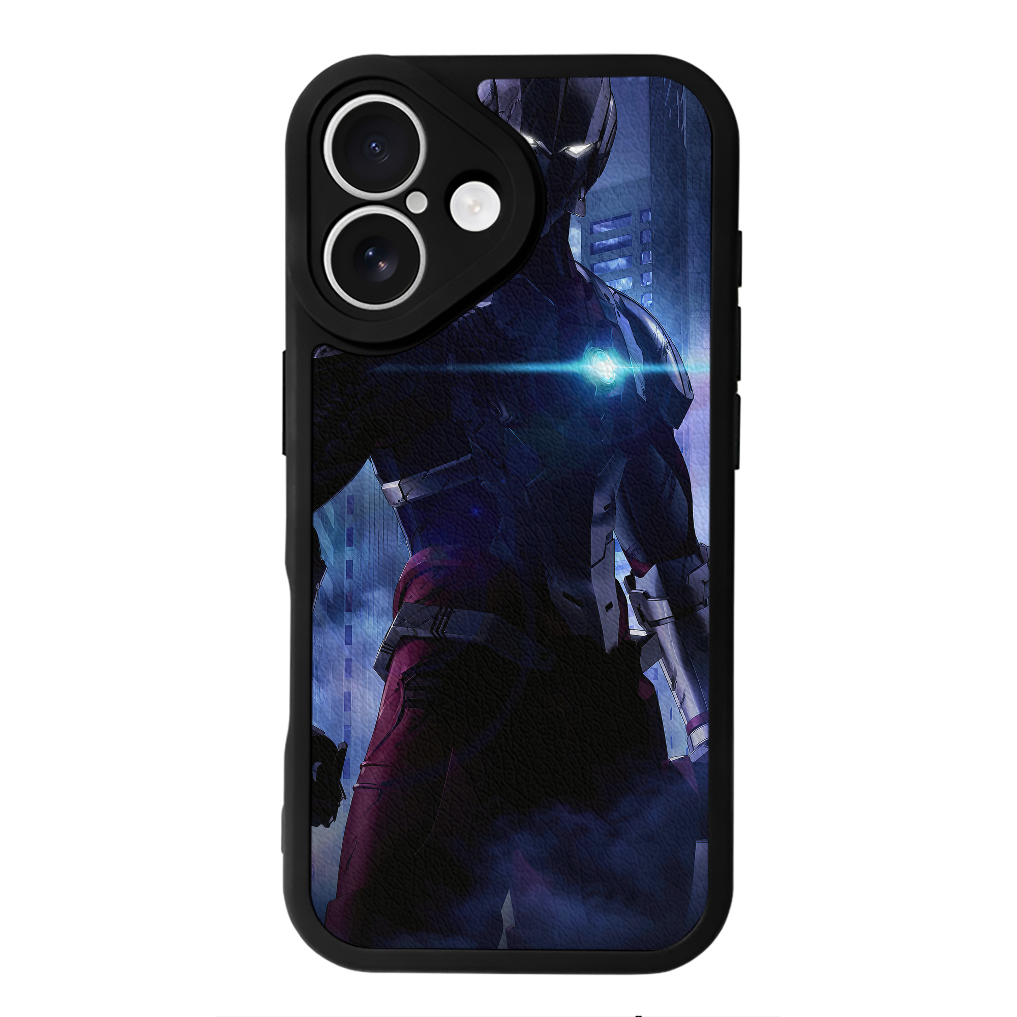 （画像用） ウルトラマン Ultraman 【iPhone 16シリーズ対応】シリコンスマホケース（レザー調） 材質：シリコン